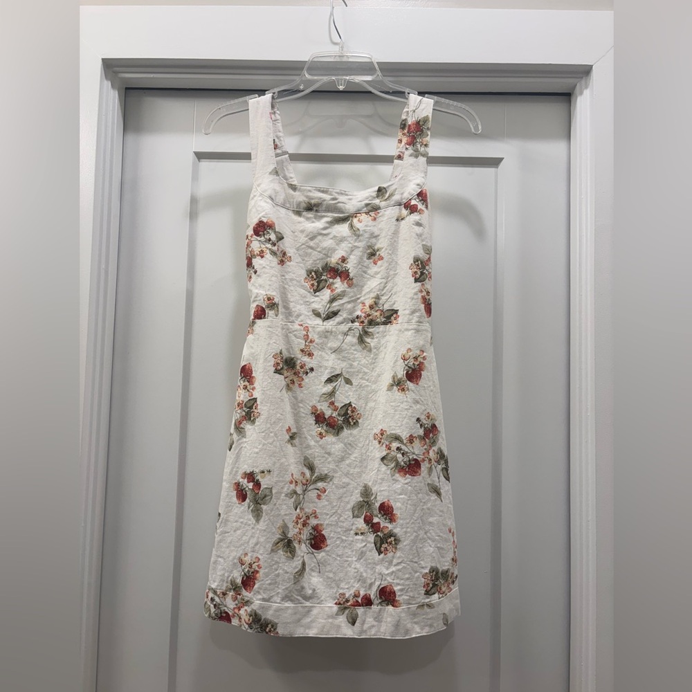 Abercrombie Floral Print Sleeveless Dress